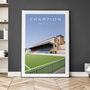 Dulwich Hamlet Champion Hill Poster, thumbnail 1 of 7