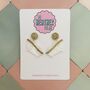 Bathtub Glitter Earrings / Self Care Statement Dangles / Spa Theme Novelty Jewellery / Gift For Bath Lovers, thumbnail 1 of 5
