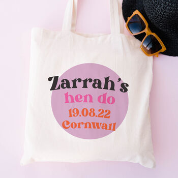 Personalised Hen Party Bag, 2 of 3