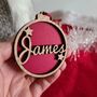Personalised Name Christmas Bauble, thumbnail 5 of 9