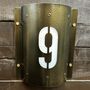 Powder Coated Stainless Steel Wall Light Sconce Surrounds Purus, thumbnail 4 of 4