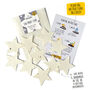 'Sow Many Stars' Plantable Seed Paper Stars, thumbnail 5 of 9