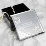 Personalised White Butterfly Diamante Glass Trinket Box, thumbnail 3 of 8