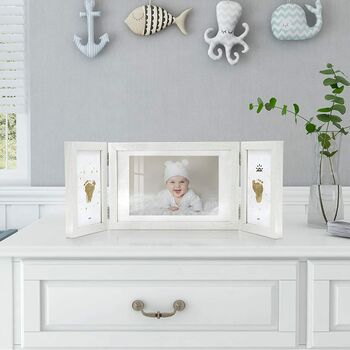 Multiple Three Tabletop Wall Wooden Photo Frame, 5 of 12