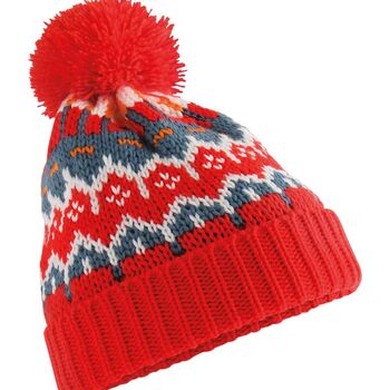 Personalised Retro Ski Hat For Winter, 5 of 7