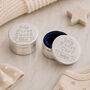Personalised My First Tooth And Curl Trinket Box Set, thumbnail 2 of 2