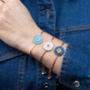 Pavé Rose Gold Star Bracelet, thumbnail 2 of 9