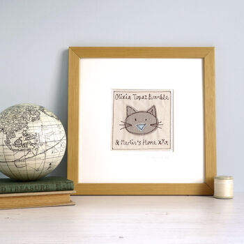 Personalised Cat Birthday Card For Him, 4 of 12