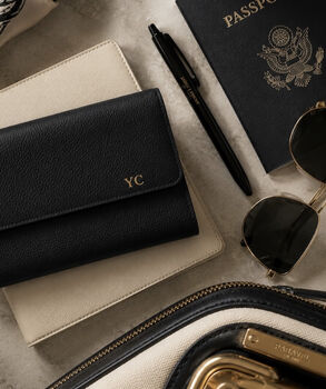 Personalised Leather Travel Wallet, 2 of 12