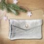 Real Leather Stunning Purse Gold Metallic Christmas Gift, thumbnail 5 of 8