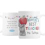 Best Teacher Personalised Mug, thumbnail 3 of 4