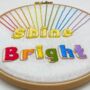 Shine Bright Embroidery Kit, thumbnail 1 of 10