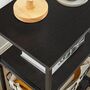 Three Tier Side End Table Nightstand Storage Shelves, thumbnail 9 of 12