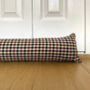 Personalised Checques Draft Excluder, Eco Friendly Gift, thumbnail 1 of 4