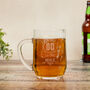 Personalised 50th Birthday Pint Glass, thumbnail 4 of 7