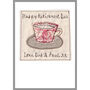 Personalised Tea Cup Birthday Card For Her, thumbnail 12 of 12