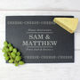 Personalised Cheese Cheese Cheese Slate Cheese Board, thumbnail 1 of 4