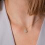 Created Brilliance Kirsty Lab Grown Diamond Necklace, thumbnail 3 of 6