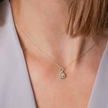 Created Brilliance Kirsty Lab Grown Diamond Necklace, 3 of 6