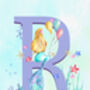 Alphabet Underwater Mermaid Posters, thumbnail 4 of 12