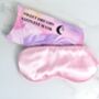 Luxury Satin Eye Mask, thumbnail 2 of 3