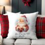 Personalised Cute Christmas Characters Gift Cushion, thumbnail 2 of 6