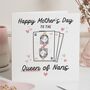 Mother's Day Card For Queen Of Nans, thumbnail 1 of 7