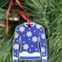 Christmas Jumper Tree Decorations, thumbnail 3 of 8