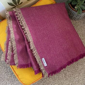 Respiin Recycled Wool Throw, 6 of 12