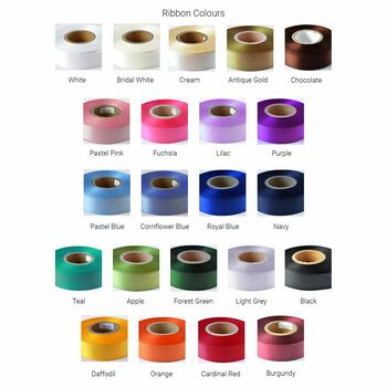Business Branded 48mm Personalised Printed Ribbon, 4 of 6