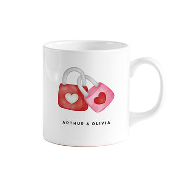 Valentine’s Day Mug Gift With Names, 2 of 8