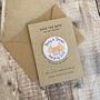 Tipi Colourful Save The Date Wedding Magnet, thumbnail 3 of 5