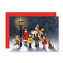 Pack Of Twelve Festive Scene Christmas Cards, thumbnail 9 of 10