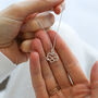 Gift For Daughter – Sterling Silver Heart Infinity Necklace, thumbnail 2 of 7