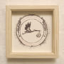Personalisable New Baby Stork Typewriter Art Print, thumbnail 2 of 12
