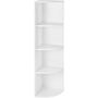 Four Tier Corner Shelf Bookcase Unit, thumbnail 6 of 6