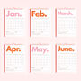 Pink 2024 Calendar, thumbnail 3 of 4