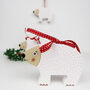 Polar Bear Christmas Tree Decoration, thumbnail 4 of 7