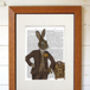 The Dapper Hare, Book Print, Framed Or Unframed, thumbnail 6 of 6
