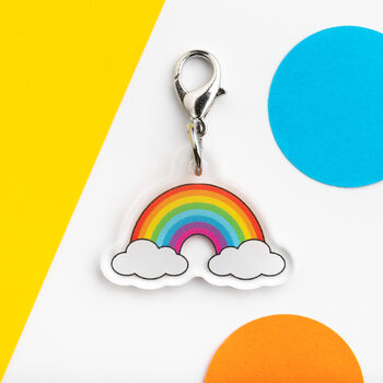 Set Of Two Rainbow Clip On Charms, 3 of 11