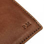 Personalised Tan Leather Glasses Case, thumbnail 8 of 8