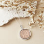 50th Birthday 1975 Or 1976 Halfpenny Coin Necklace, thumbnail 2 of 12