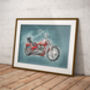 Personalised Custom Bike Art Print, thumbnail 3 of 5