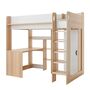 Ava High Sleeper Bed With Desk And Wardrobe, thumbnail 5 of 6