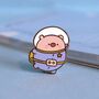 Space Pig Enamel Pin | Cute Pin Badge, thumbnail 5 of 8