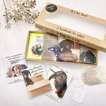 Sausage Dog Gifts: Dachshund Lovers Tea Gift Set, 7 of 12