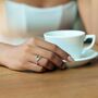 Emerald And Ruby Color Jewelled Dragon Back Ring, thumbnail 4 of 12