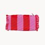 Fuchsia Stripe Cosmetics Bag, thumbnail 2 of 2