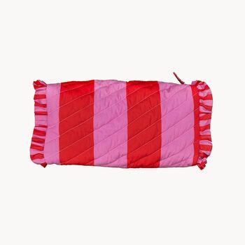 Fuchsia Stripe Cosmetics Bag, 2 of 2