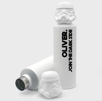 Personalised Star Wars Stormtrooper Water Bottle, 3 of 3